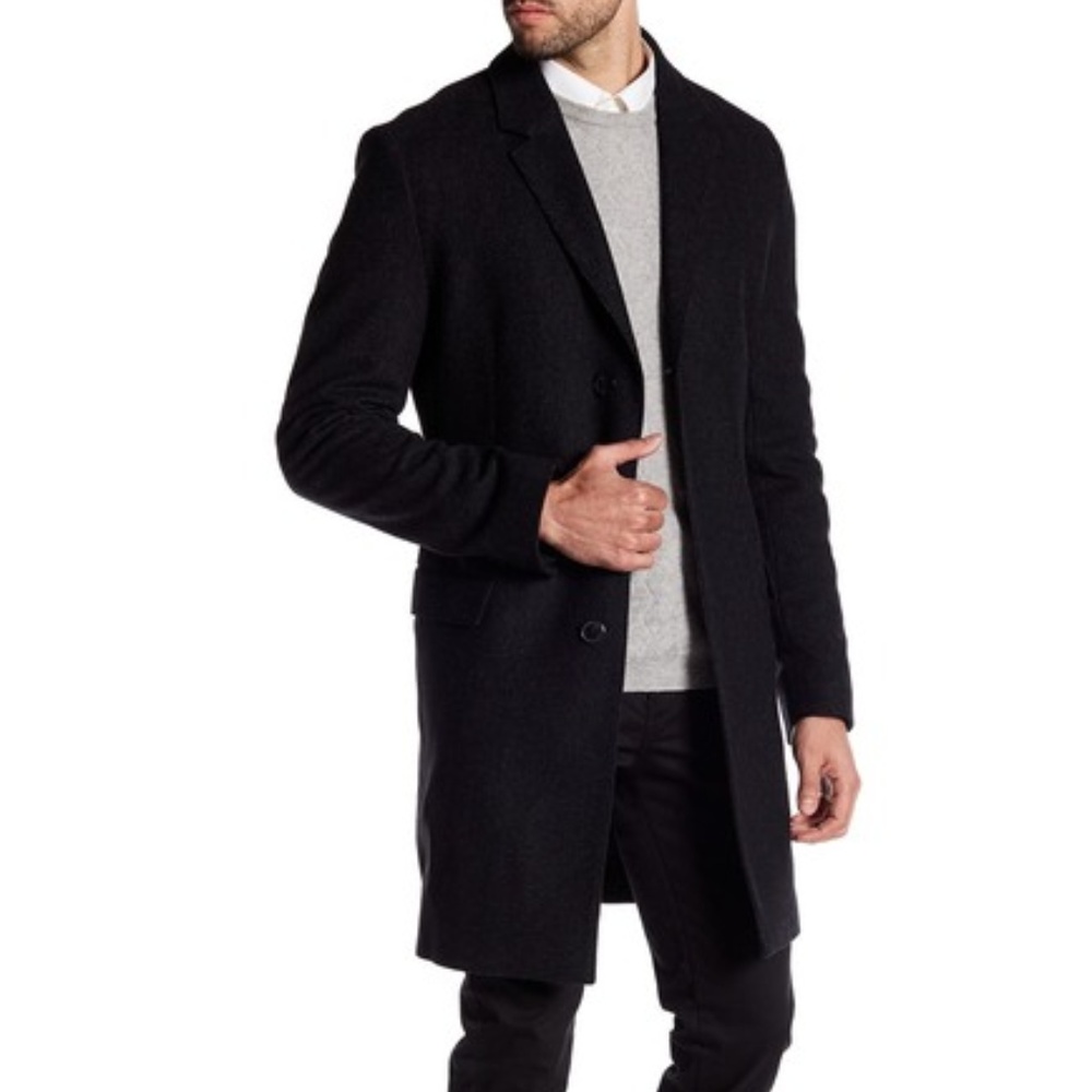 NWT BOSS 80% Wool Blend Coat
